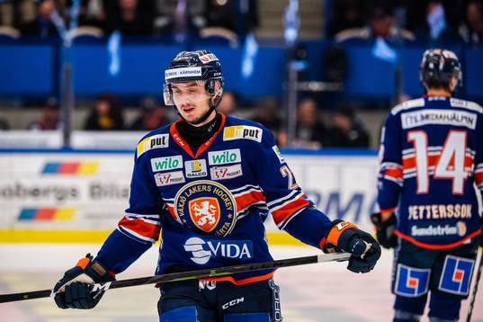 Växjös Jacob Forsbacka-Karlsson deppar