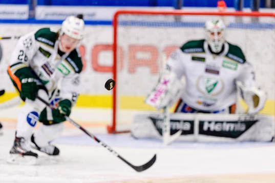 Puck med SHL logo
