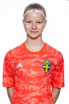 Amanda Aldén i F15-landslaget