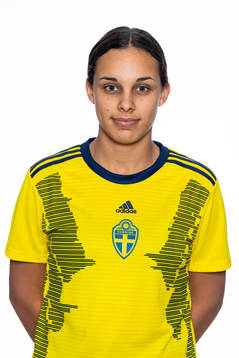 Nathalie Bergman i F15-landslaget