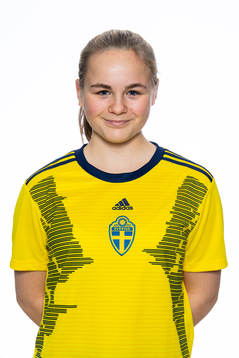 Lisa Hillberg i F15-landslaget