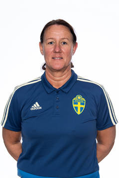 Tränare Annelie Norén i F15-landslaget
