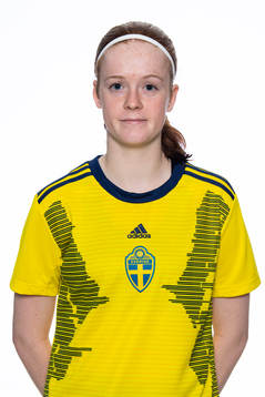 Klara Persson i F15-landslaget