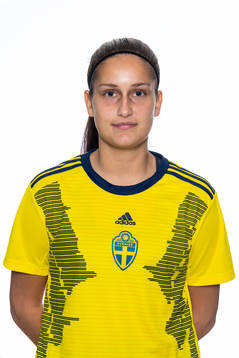 Elin Becker i F15-landslaget