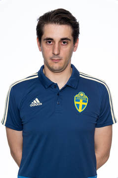 Tränare Izet Kaljic i F15-landslaget