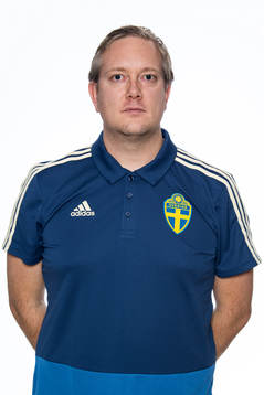Tränare Johan Runnander i F15-landslaget