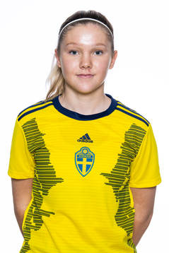 Tindra Johansson i F15-landslaget