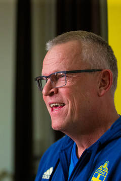 Head coach Janne Andersson of the Swedish national football