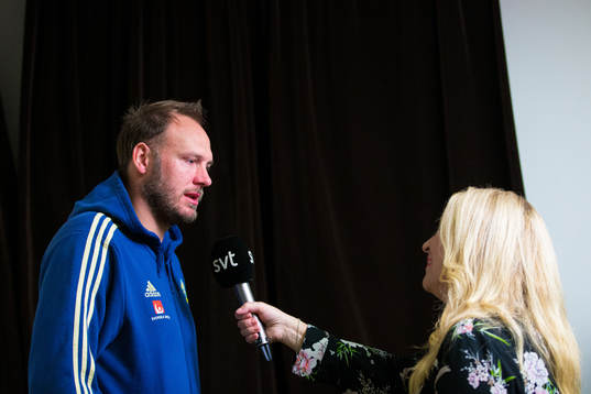 Andreas Granqvist of the Swedish national football team
