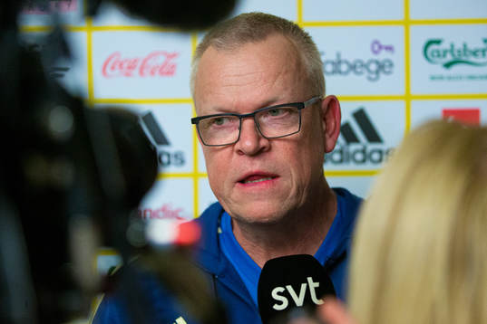 Head coach Janne Andersson of the Swedish national football