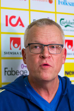 Head coach Janne Andersson of the Swedish national football