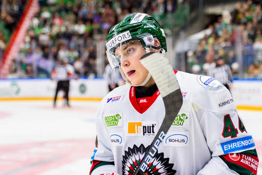 Frölundas Jacob Peterson deppar