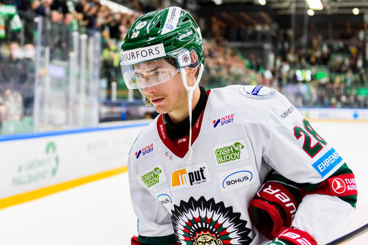 Frölundas Johan Sundström  deppar