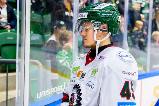 Frölundas Rhett Rakhshani deppar