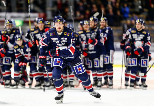 Linköpings Jarno Kärki jublar