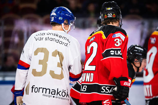 Oskarshamns Filiph Engsund och Luleås Oscar Engsund