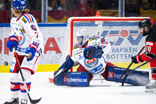 Oskarshamns målvakt Fredrik Pettersson-Wentzel