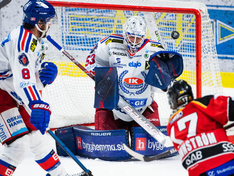 Oskarshamns målvakt Fredrik Pettersson-Wentzel