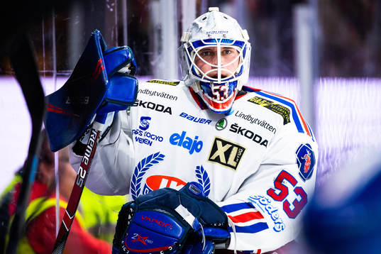 Oskarshamns målvakt Fredrik Pettersson-Wentzel