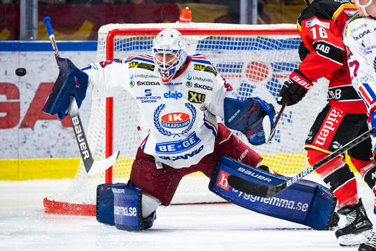 Oskarshamns målvakt Fredrik Pettersson-Wentzel