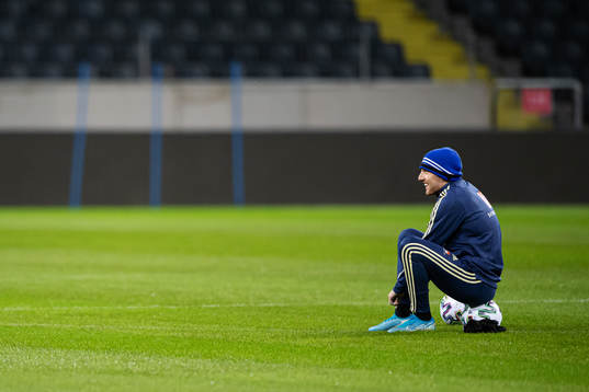 Emil Forsberg of the Swedish national football team