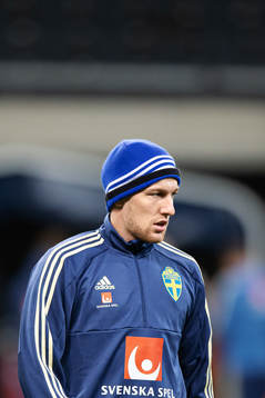 Emil Forsberg of the Swedish national football team