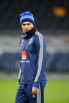 Victor Nilsson Lindelöf of the Swedish national football
