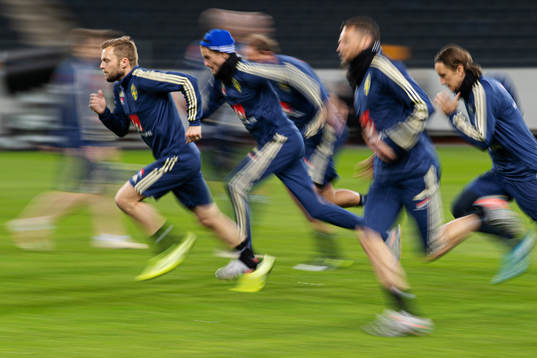 Sebastian Larsson of the Swedish national football team