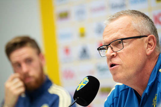 Head coach Janne Andersson of the Swedish national football