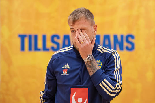 John Guidetti of the Swedish national football team