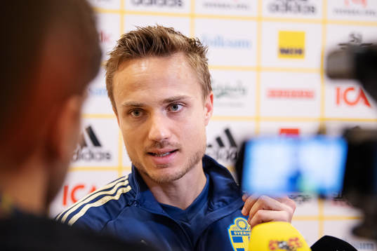 Pierre Bengtsson of the Swedish national football team
