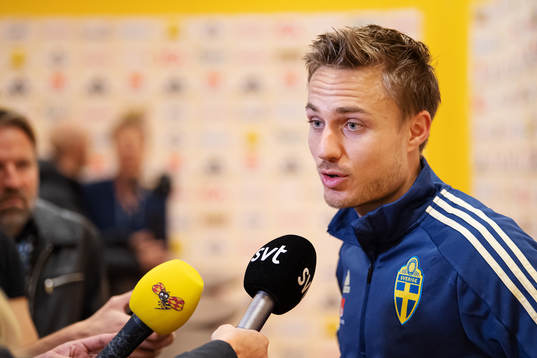 Pierre Bengtsson of the Swedish national football team