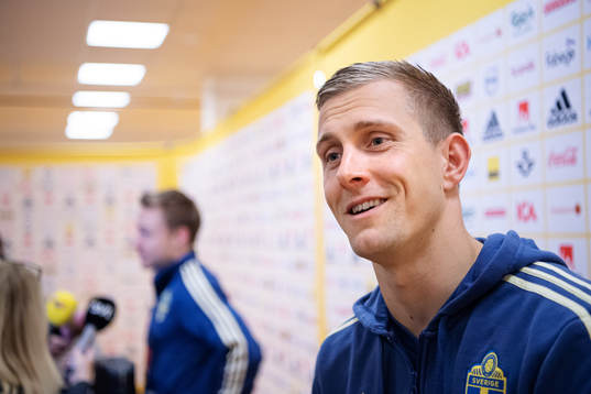 Karl-Johan Johnsson of the Swedish national football team