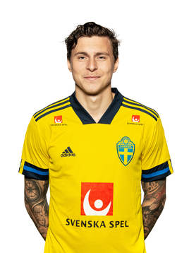 Victor Nilsson Lindelöf of the Swedish national football
