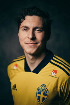 Victor Nilsson Lindelöf of the Swedish national football