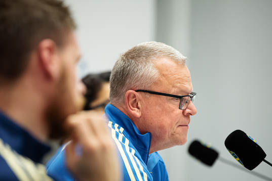 Head coach Janne Andersson of the Swedish national football
