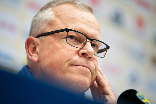 Head coach Janne Andersson of the Swedish national football