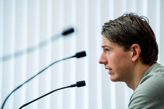 Bläddra bland fler bilder av Football, UEFA Euro Qualifier, Norway, press conference