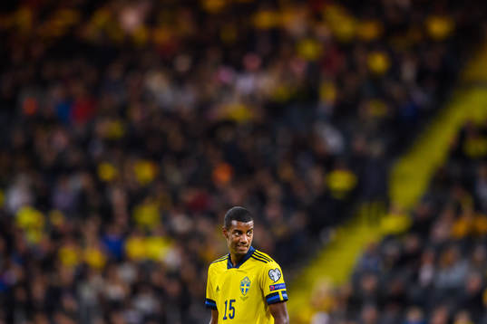 Alexander Isak of Sweden