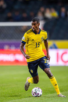 Alexander Isak of Sweden