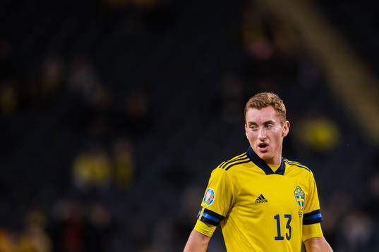 Dejan Kulusevski of Sweden