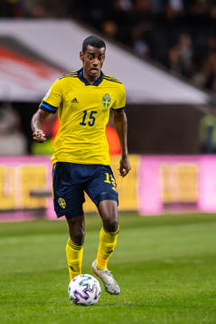 Alexander Isak of Sweden