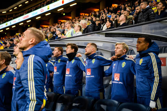 Victor Nilsson Lindelöf, John Guidetti, Emil Forsberg and