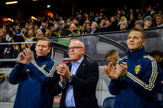 Peter Wettergren, assistant coach, Janne Andersson, head