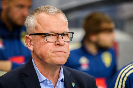 Janne Andersson, head coach of Sweden