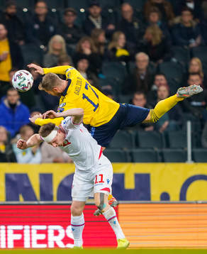 Klaemint Olsen of Faroe Islands and Riccardo Gagliolo of