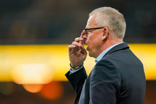 Janne Andersson, head coach of Sweden