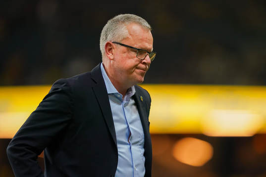 Janne Andersson, head coach of Sweden