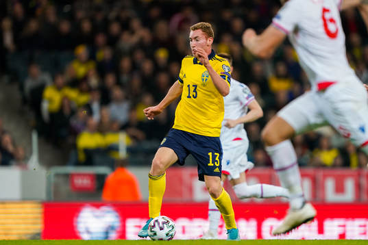 Dejan Kulusevski of Sweden