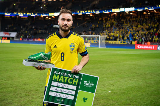 Muamer Tankovic of Sweden